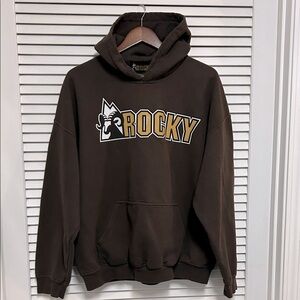 Rocky Dark Brown Hoodie for Men